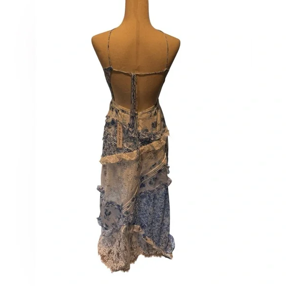 For Love & Lemons Rosalyn Maxi Dress Size XS NWT - Picture 8 of 14